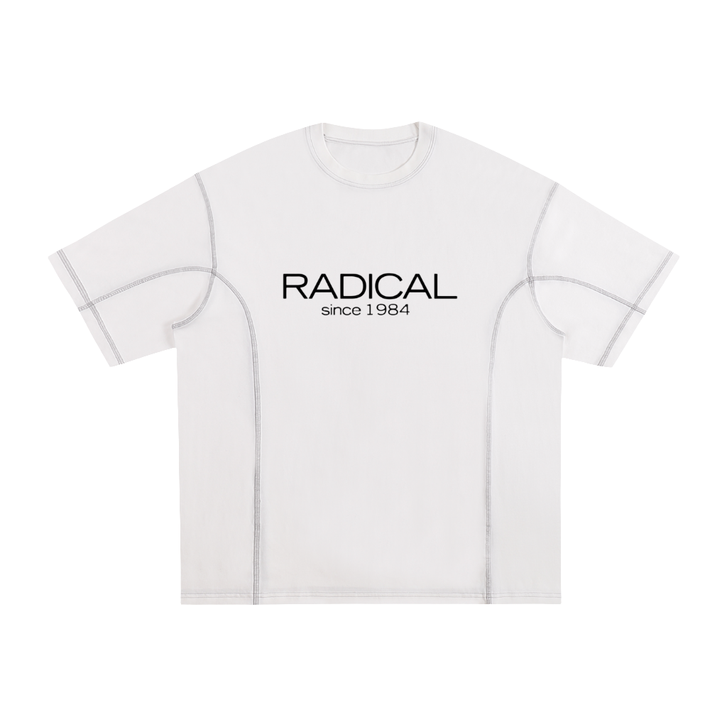 Contrast-Stitched T