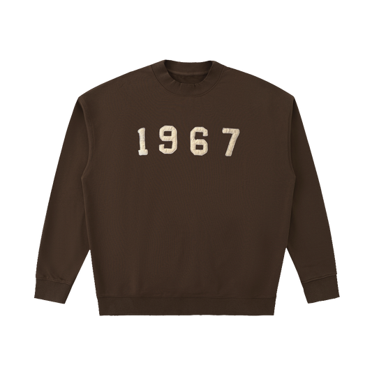 Drop Shoulder Crewneck Sweatshirt