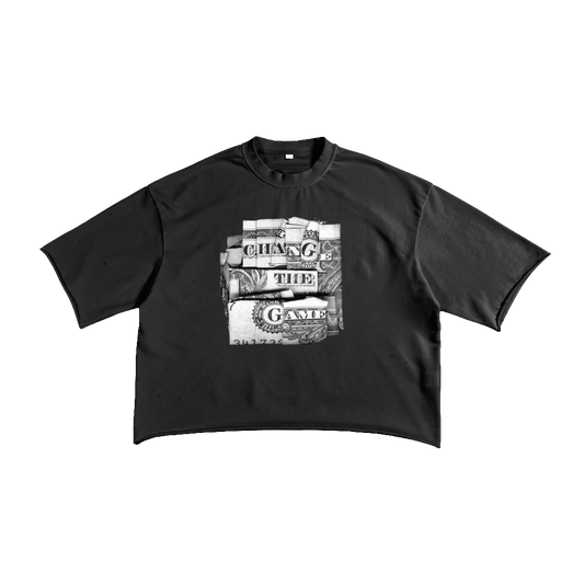 French Terry Raw Edge T