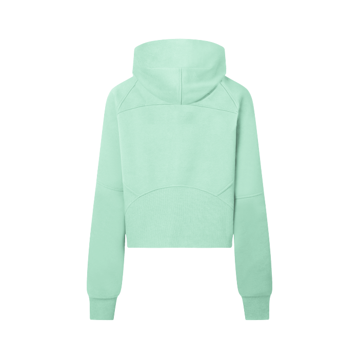 Cropped Half-Zip Hoodie