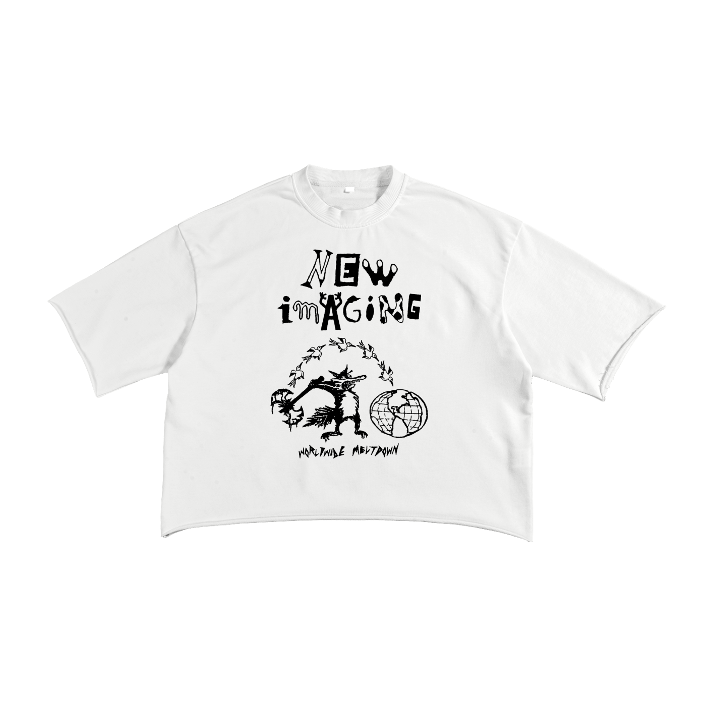 French Terry Raw Edge T