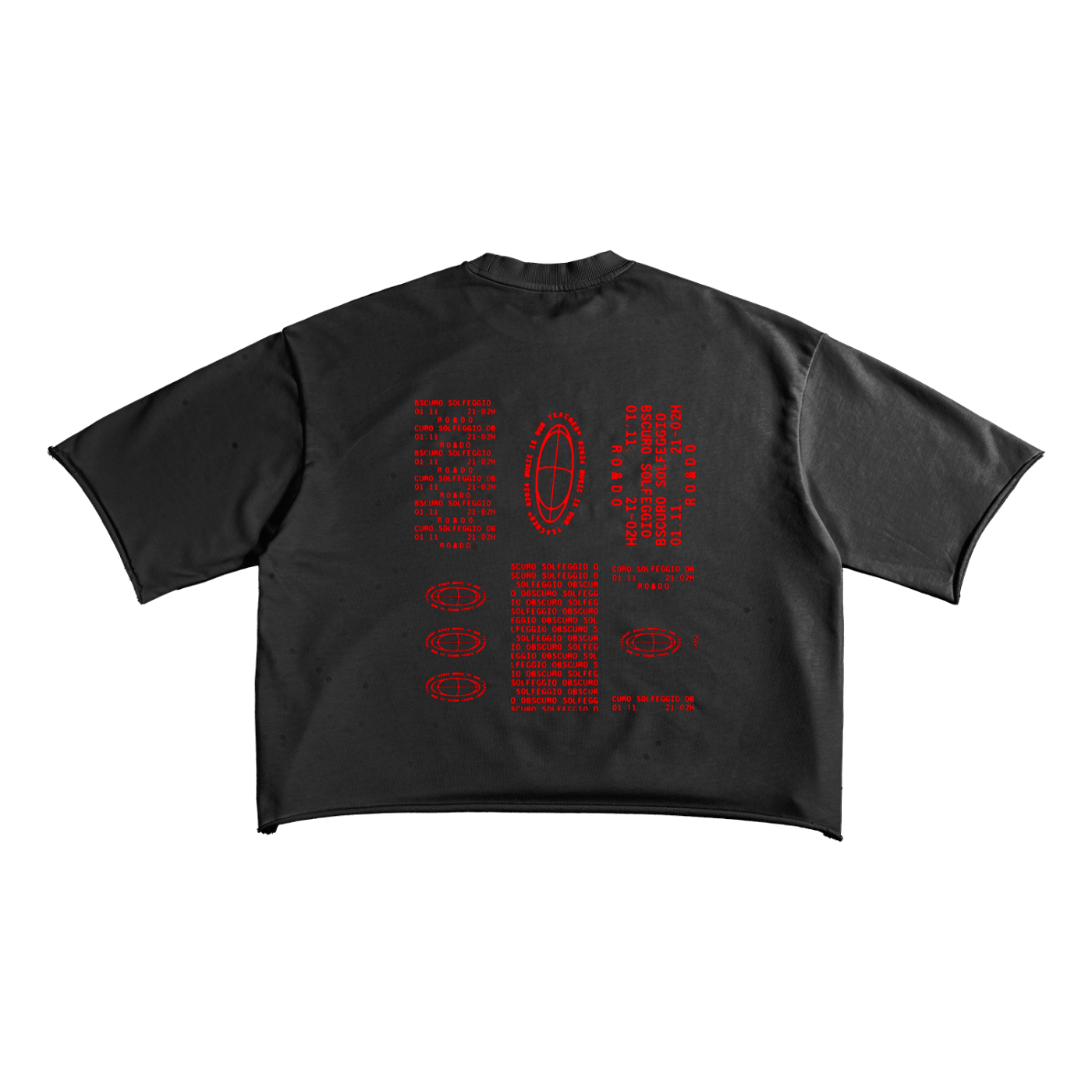 French Terry Raw Edge T