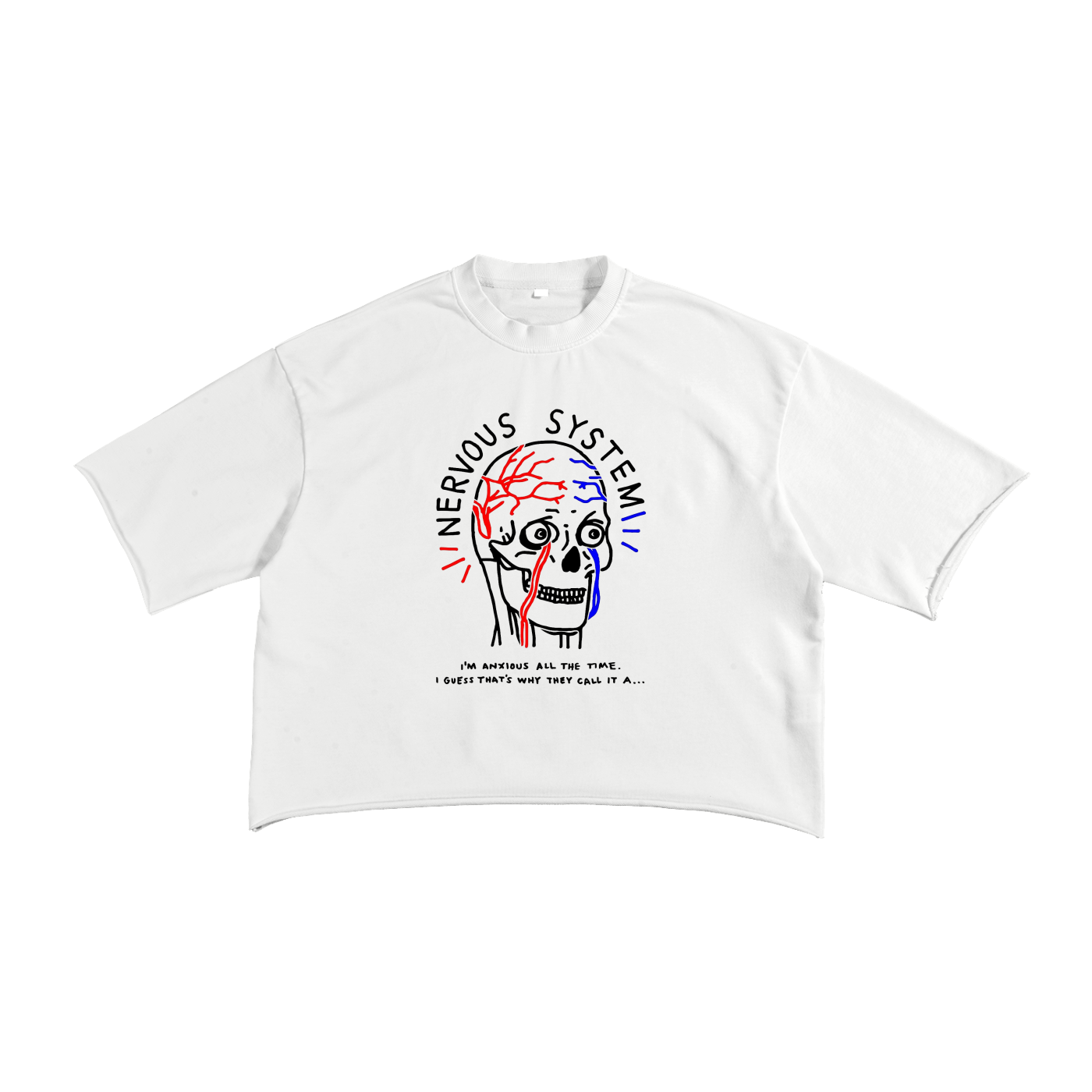 French Terry Raw Edge T