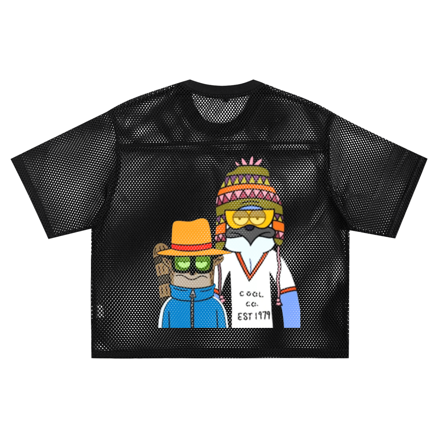 Boxy Net T-shirt