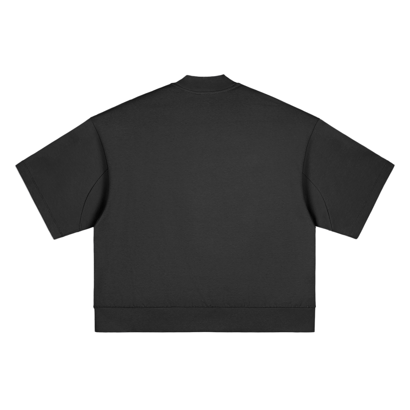 Oversized Mock Neck T-shirt