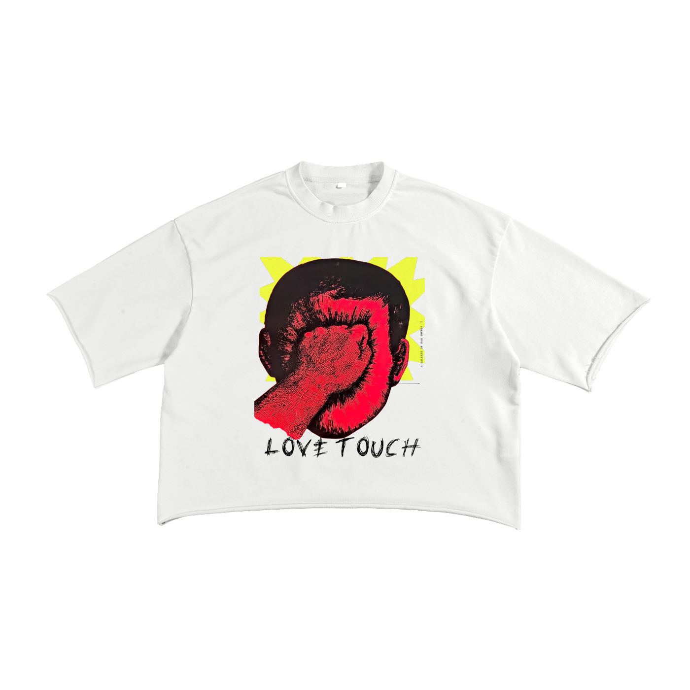 French Terry Raw Edge T-shirt