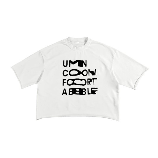 French Terry Raw Edge T-Shirt