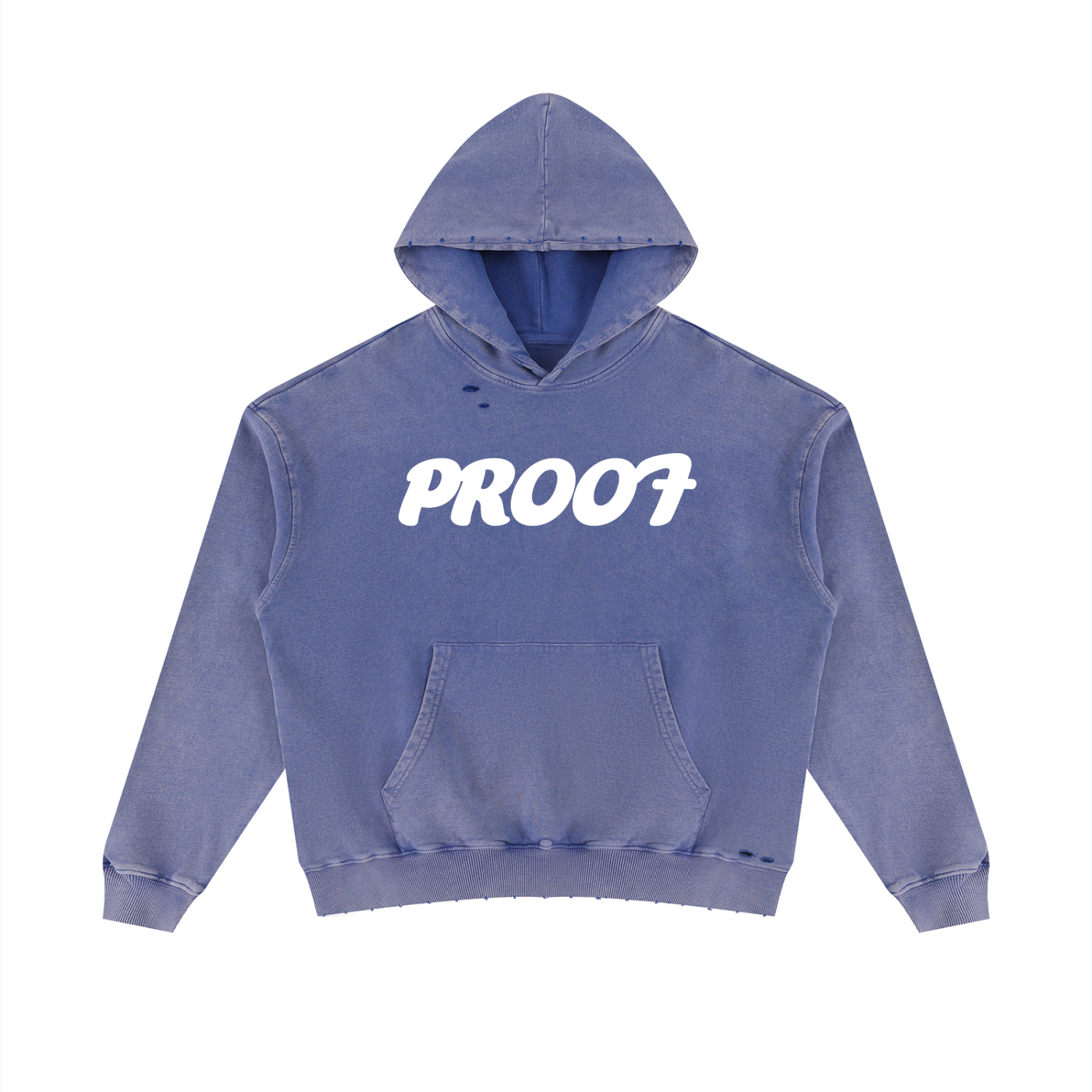 Mineral Wash Distressed Hoodie