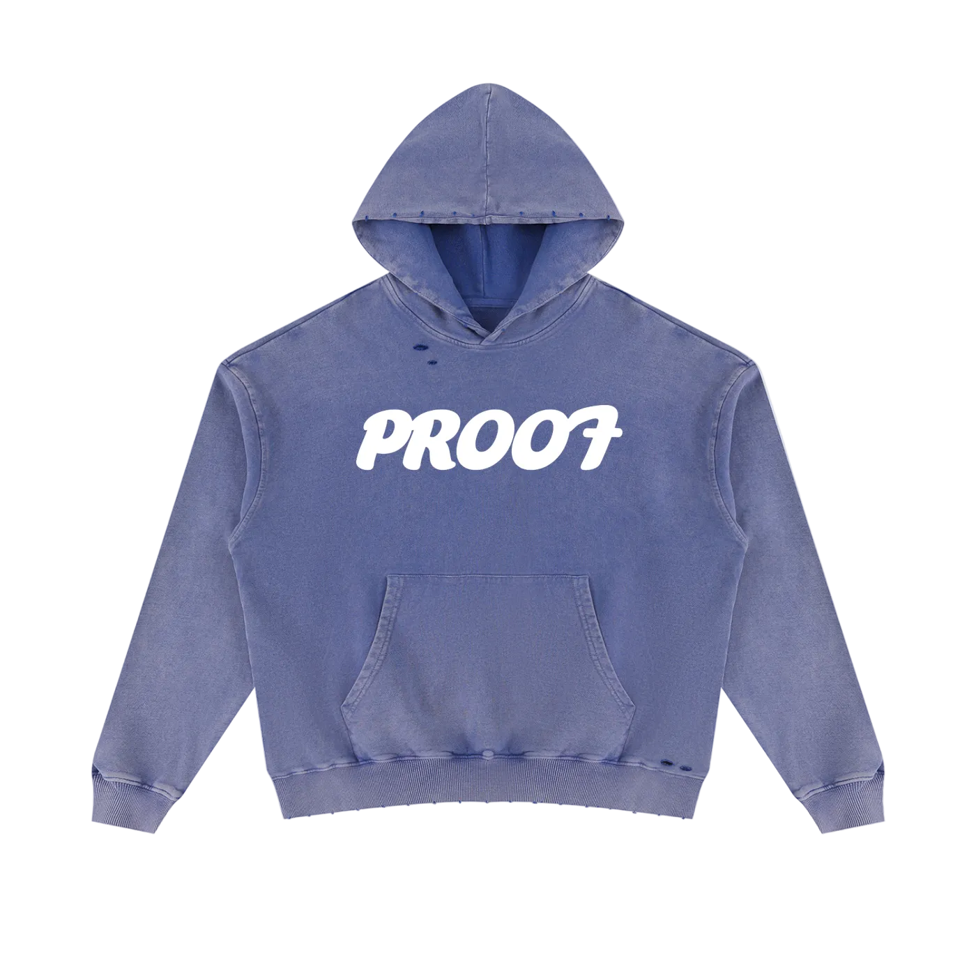 Mineral Wash Distressed Hoodie