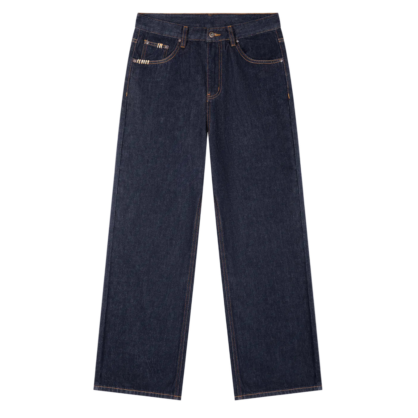 Heavyweight Straight Leg Denim Jeans