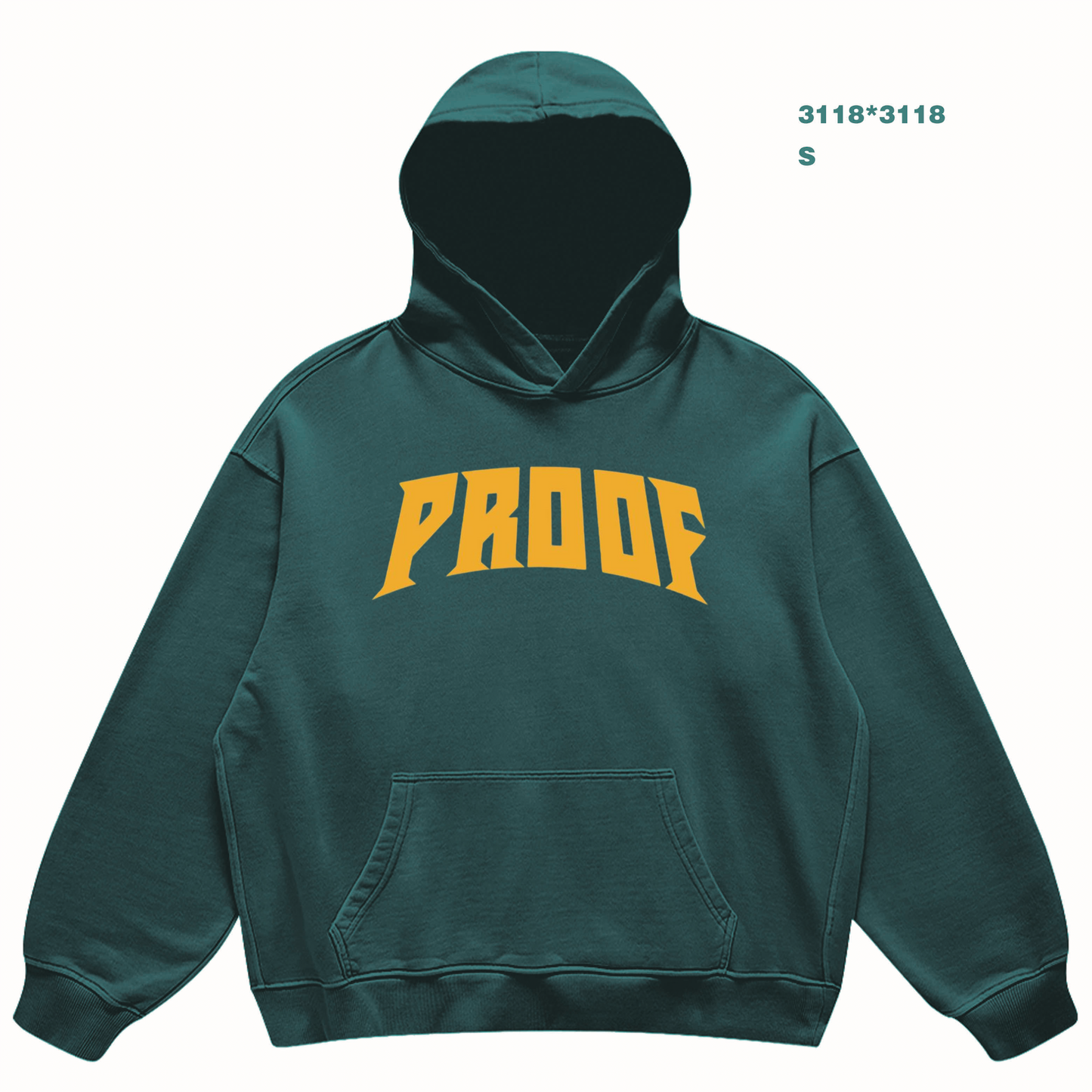 Active Heavyweight Oversized Retro Hoodie