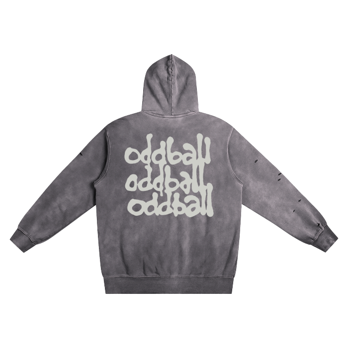 DISTRESSED HOODIE