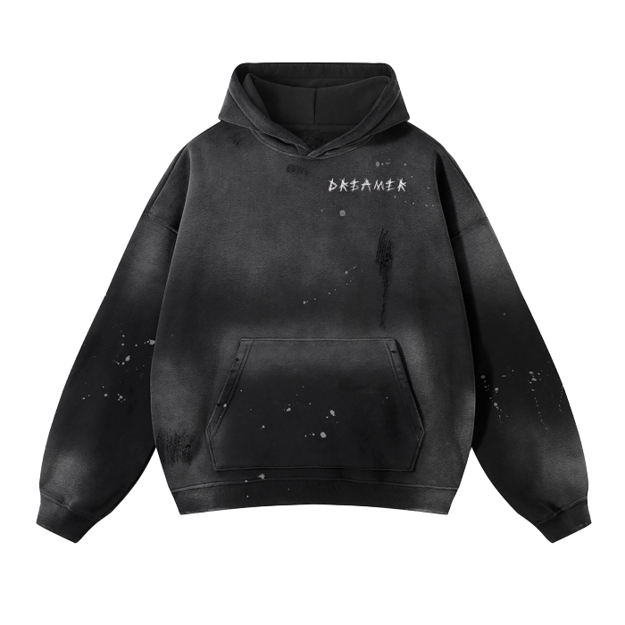 DISTRESSED HOODIE