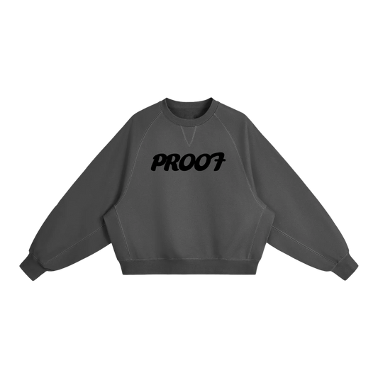 Heavyweight Dolman Sleeve Boxy Sweatshirt