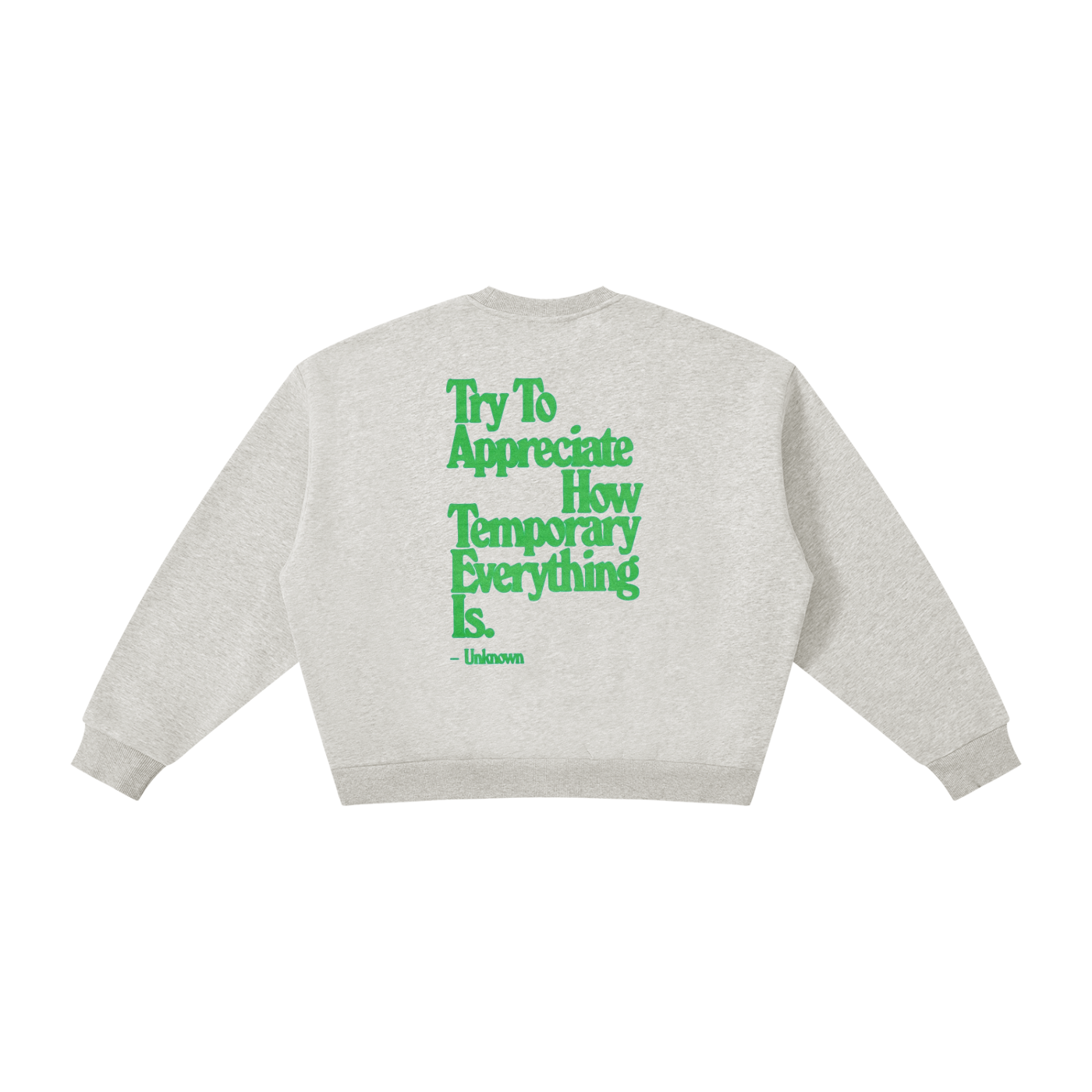Boxy Fleece Sweatshirt