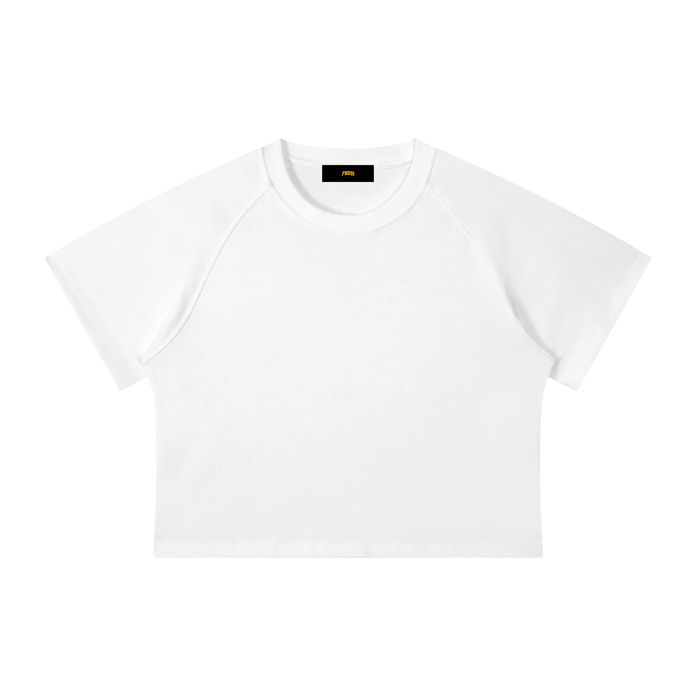 Women's Mineral Wash Raglan Crop T