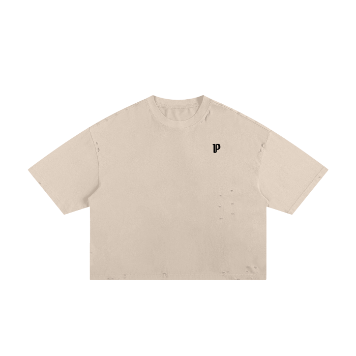 Classic Frayed Boxy T