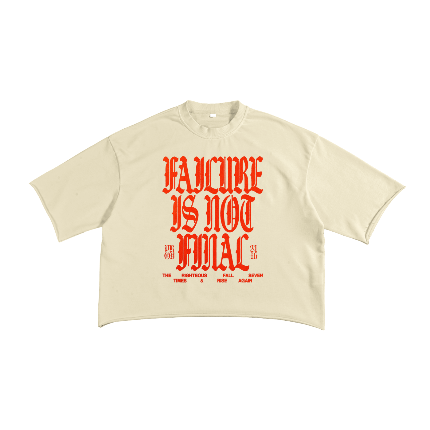 French Terry Raw Edge T