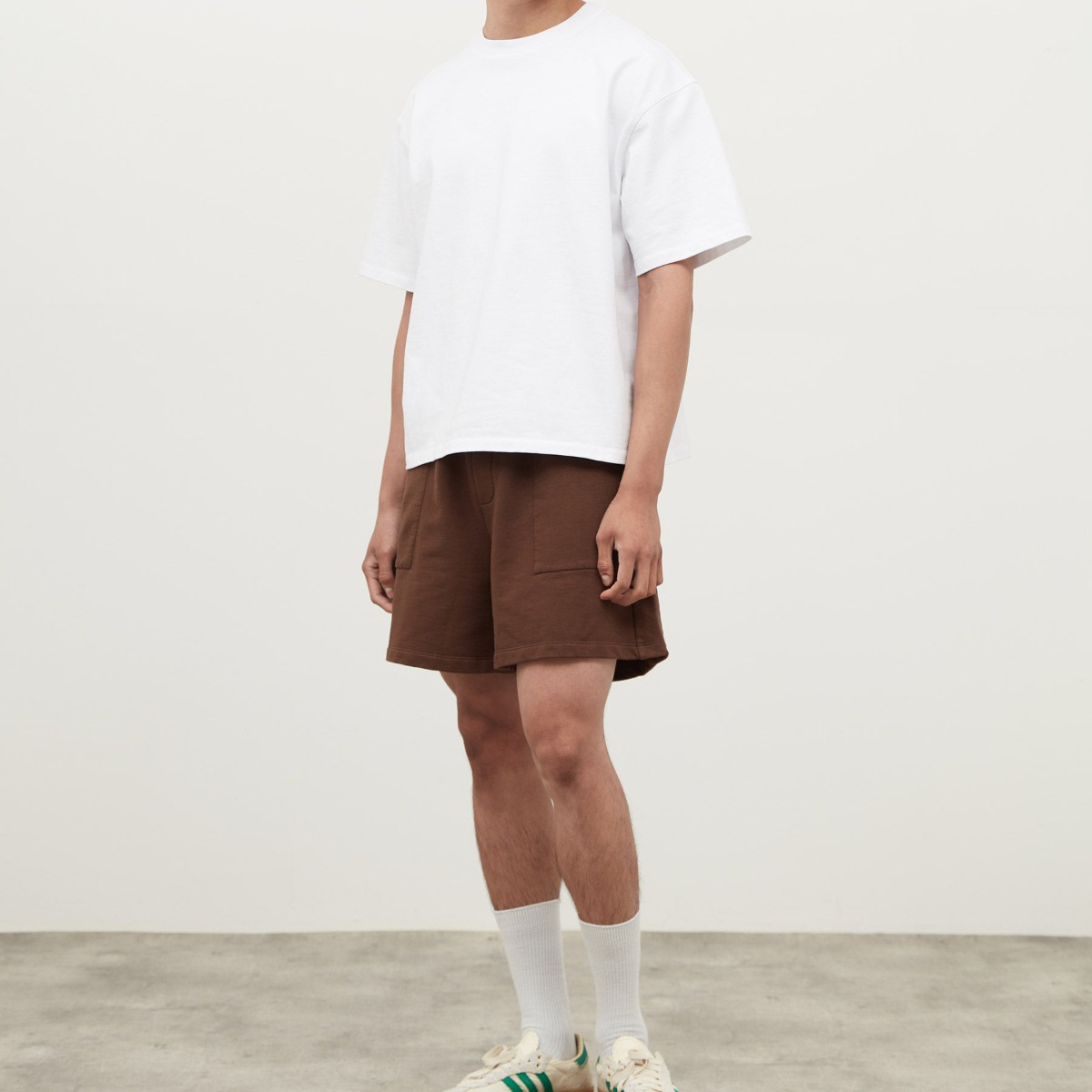 Active Short-Sleeved Oversized Cropped