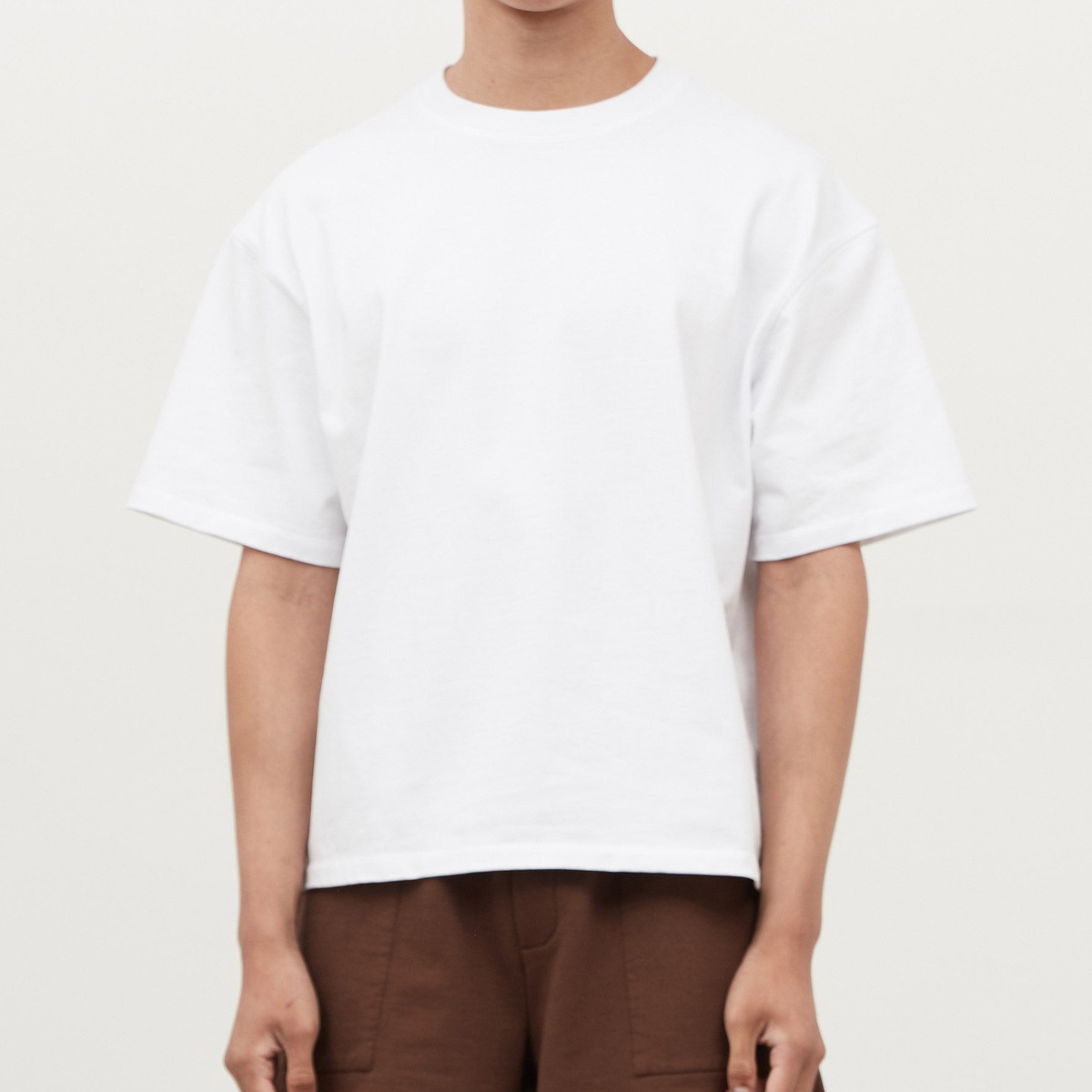 Active Short-Sleeved Oversized Cropped