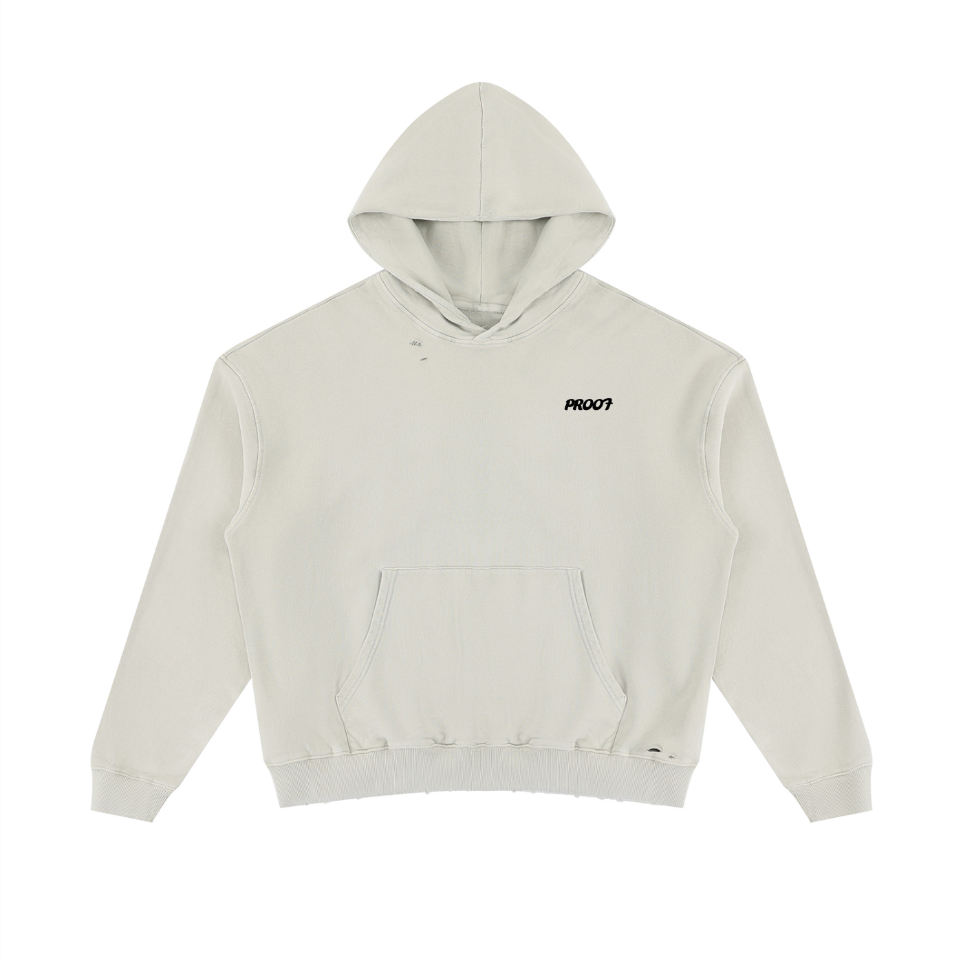 Mineral Wash Distressed Hoodie