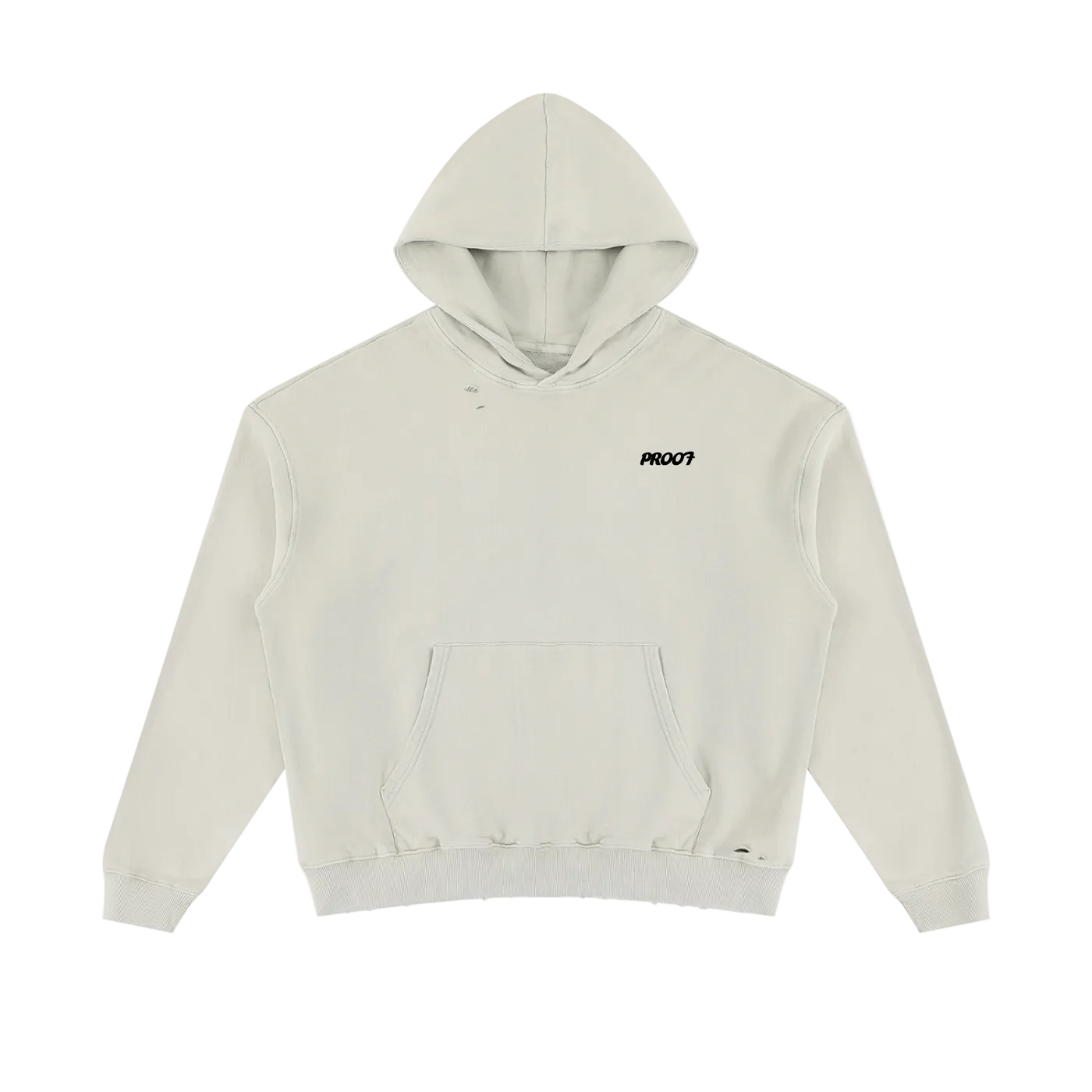 Mineral Wash Distressed Hoodie