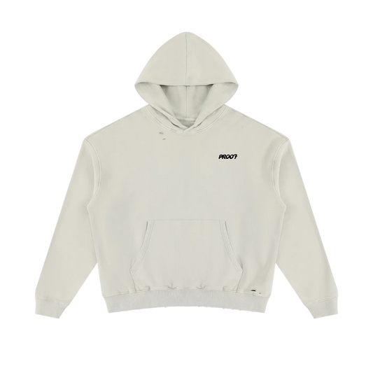 Mineral Wash Distressed Hoodie