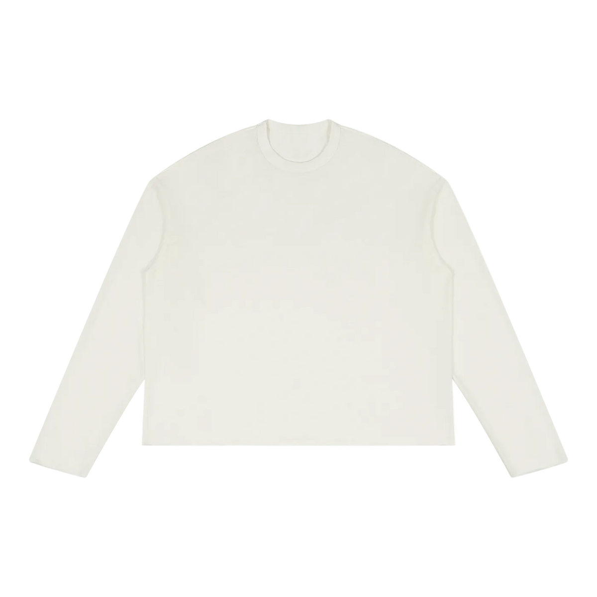 Raw Edge Long Sleeve T