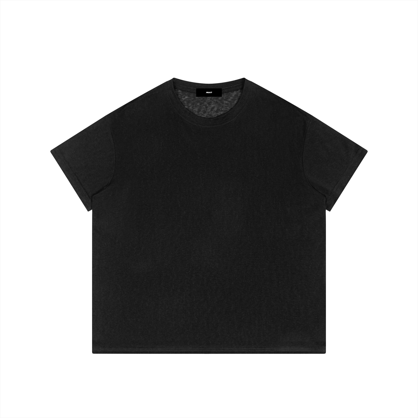 Plain Sheer Blend Boxy T