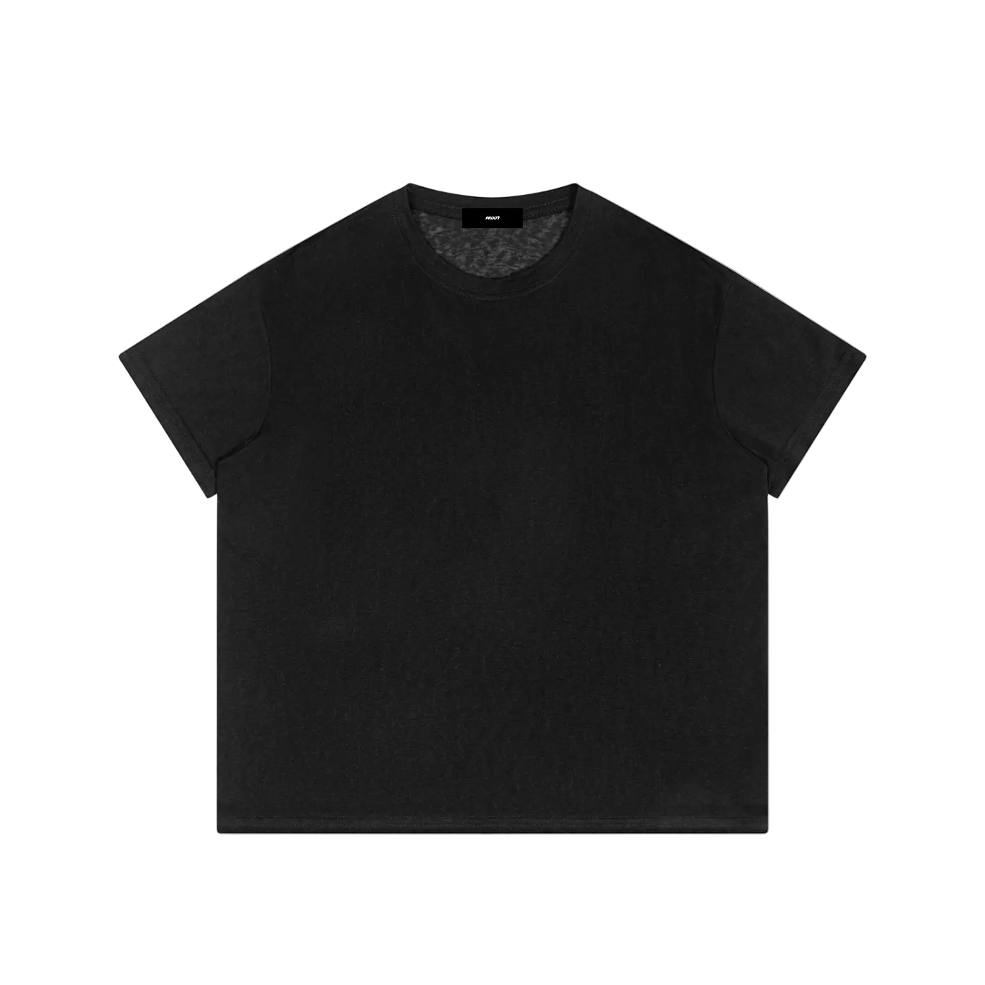 Plain Sheer Blend Boxy T