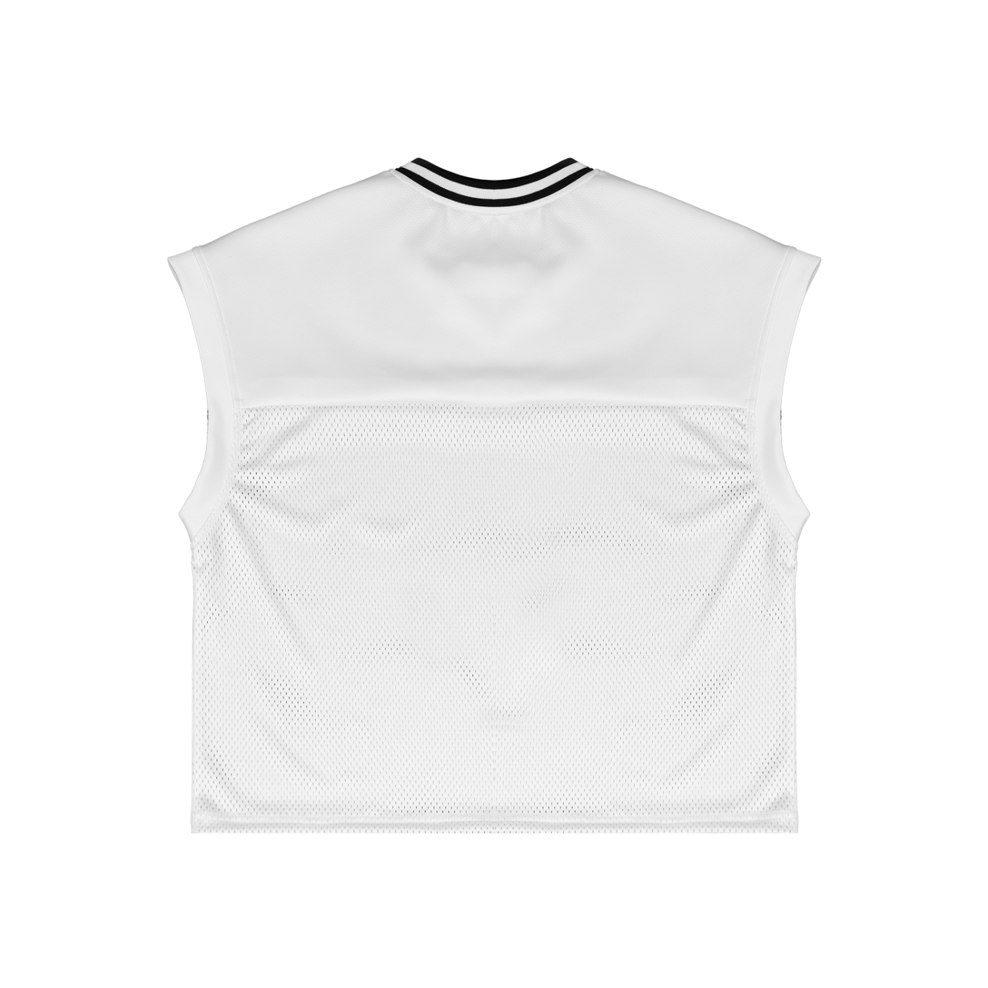 Sleeveless Mesh T