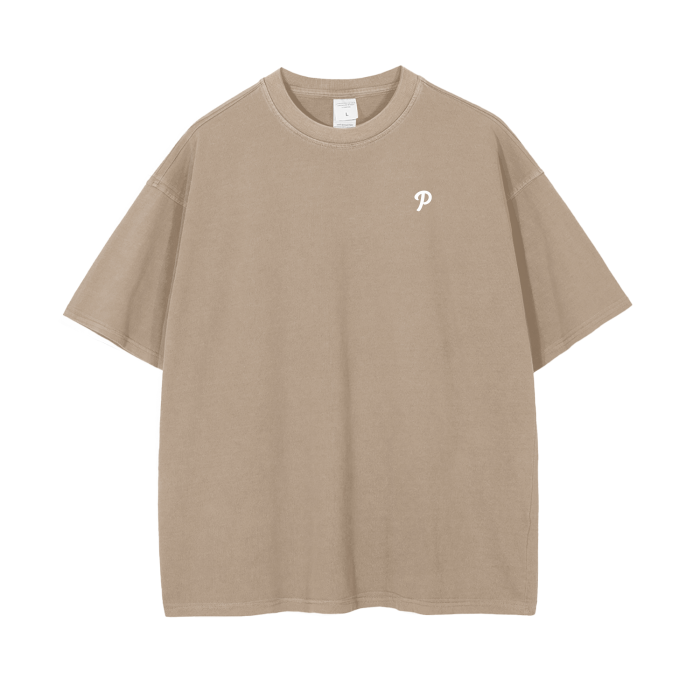 Vintage Wash Drop Shoulder T