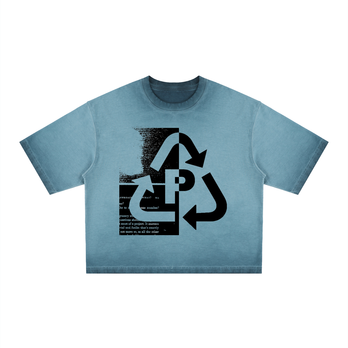 Reverse Dyed Boxy T