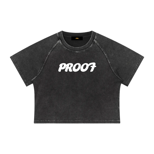 Women's  Raglan Crop T