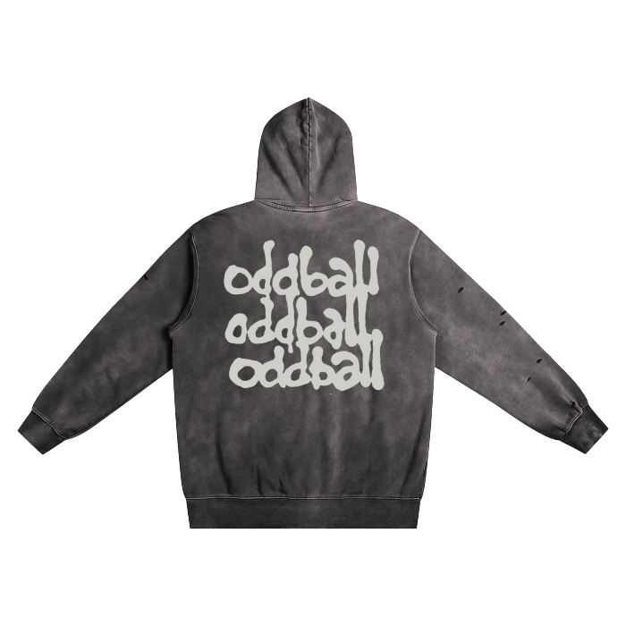 DISTRESSED HOODIE