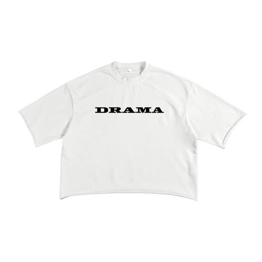 French Terry Raw Edge T-Shirt