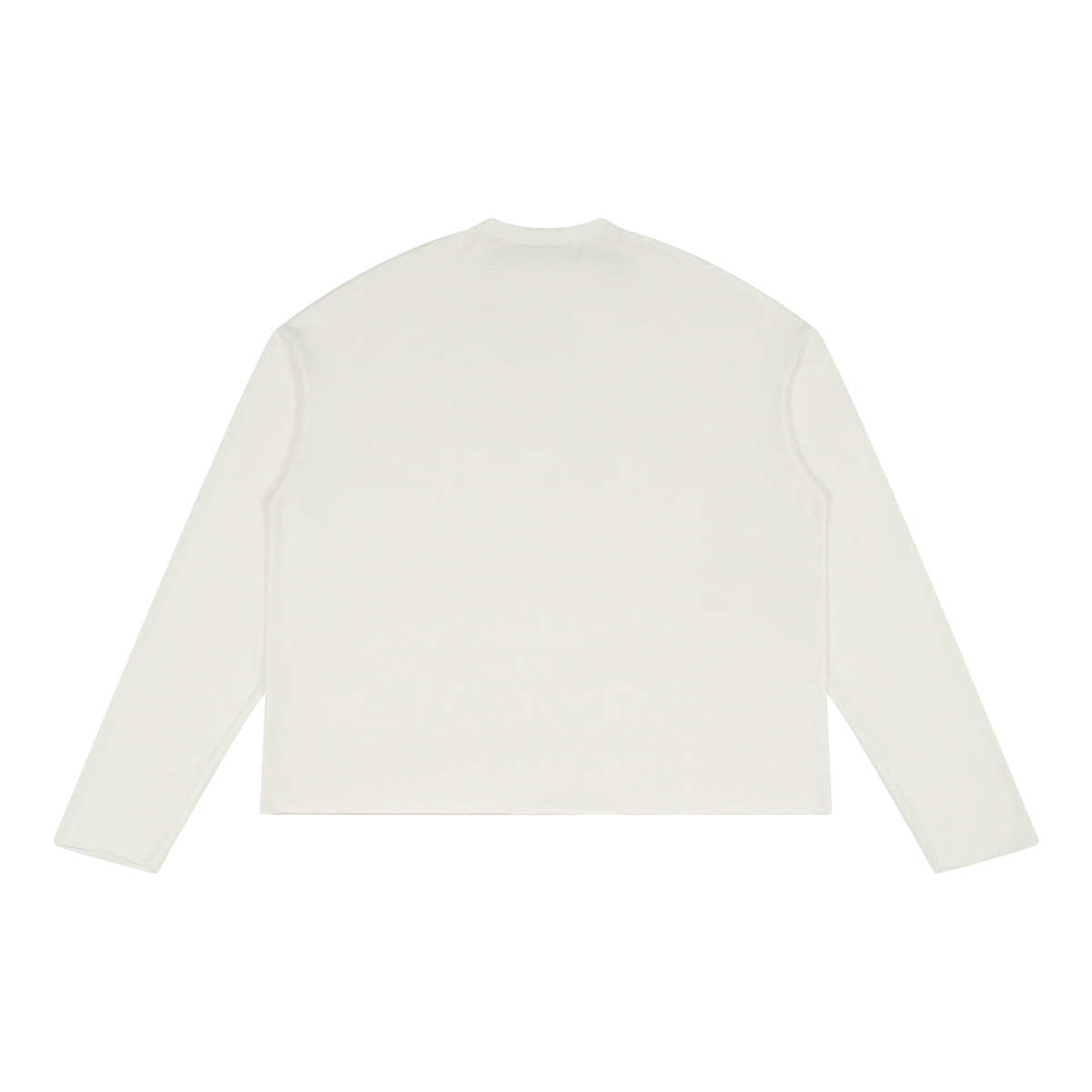 Raw Edge Long Sleeve T