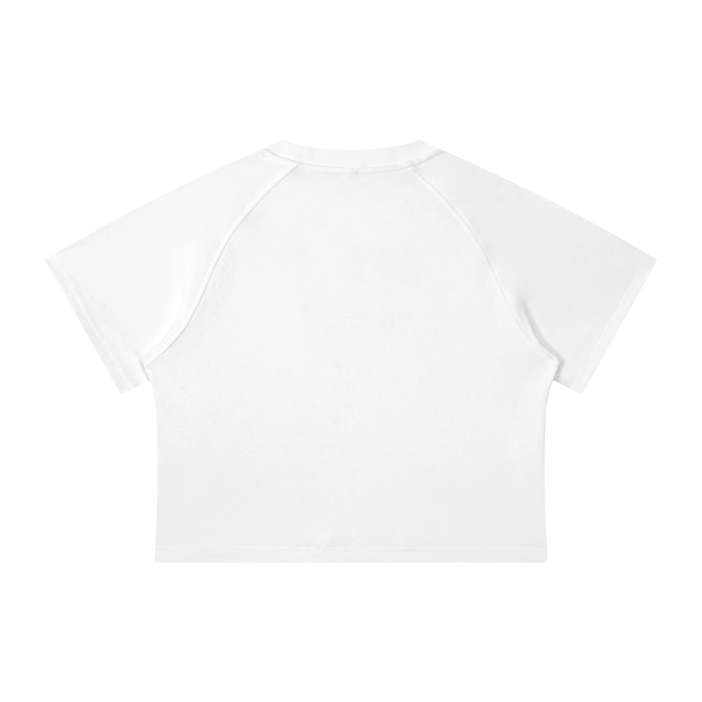 Women's Mineral Wash Raglan Crop T