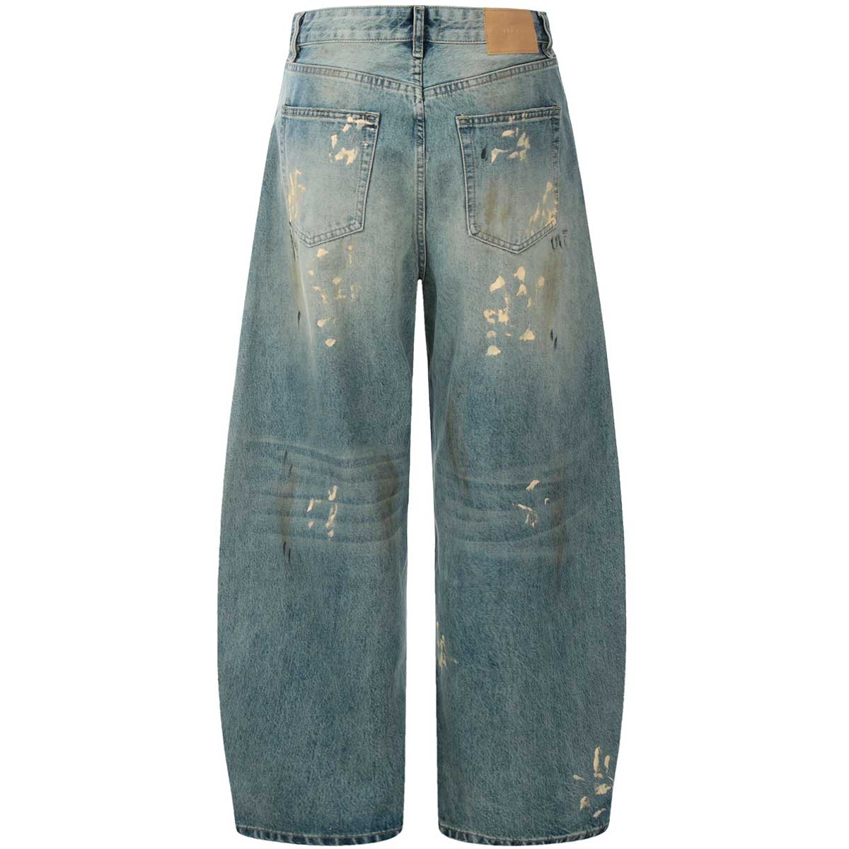 Hand-Painted Loose Jeans