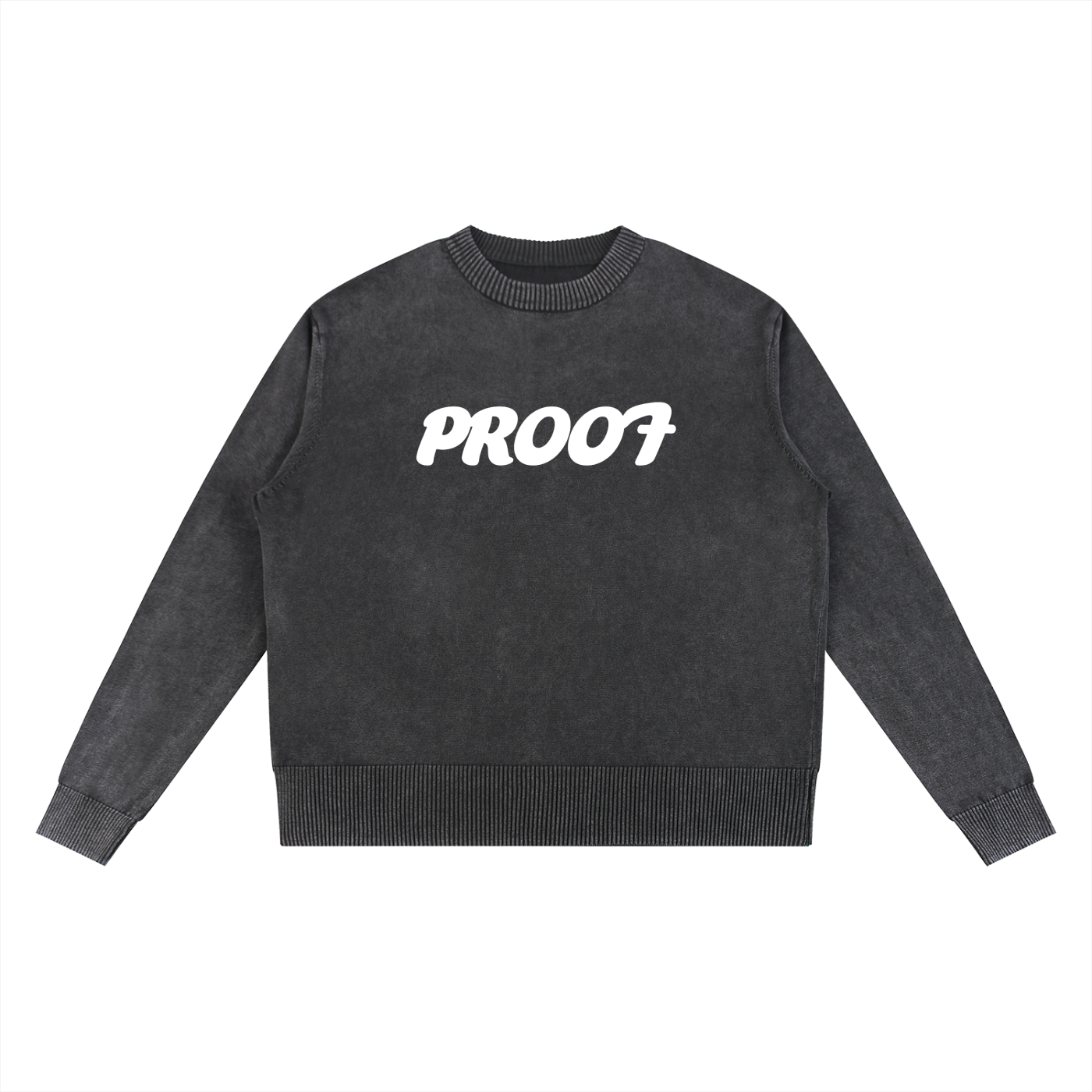 Mineral Wash Oversized Sweater