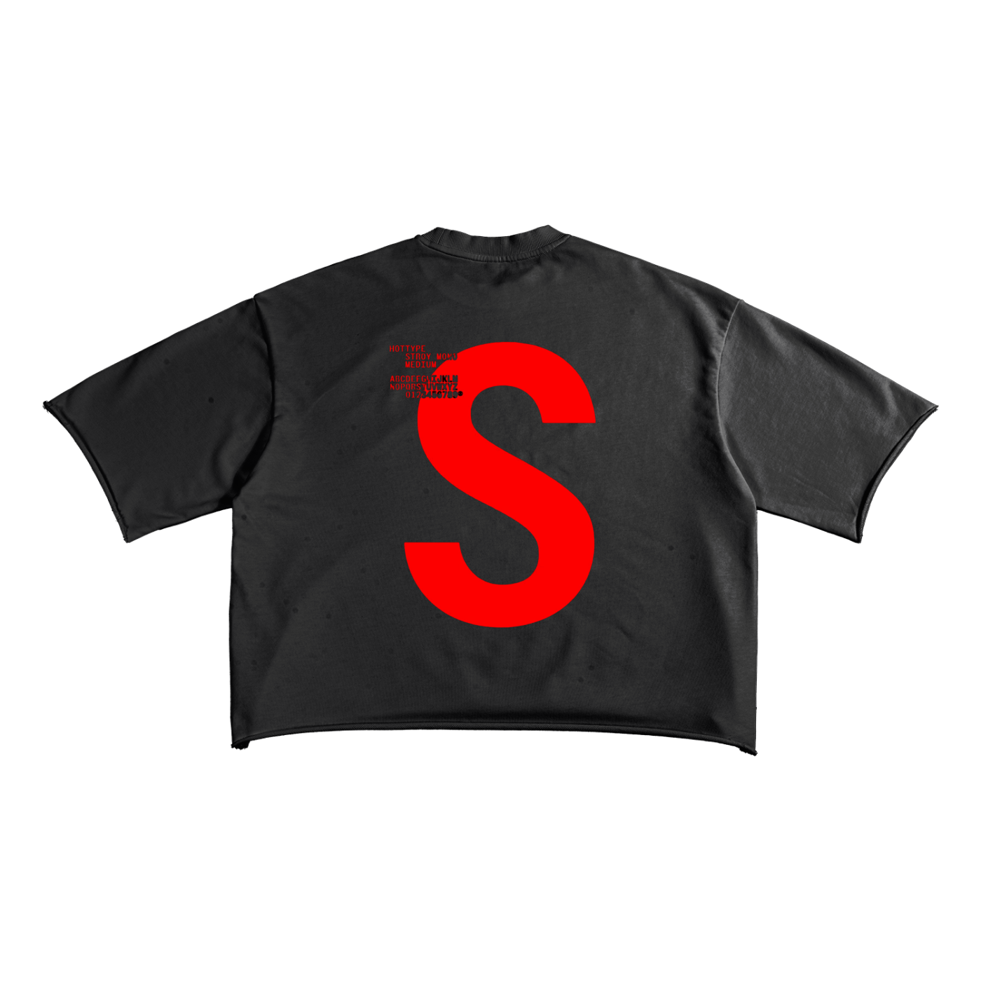 French Terry Raw Edge T
