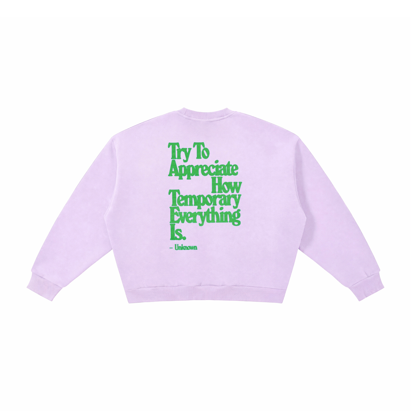Boxy Fleece Sweatshirt