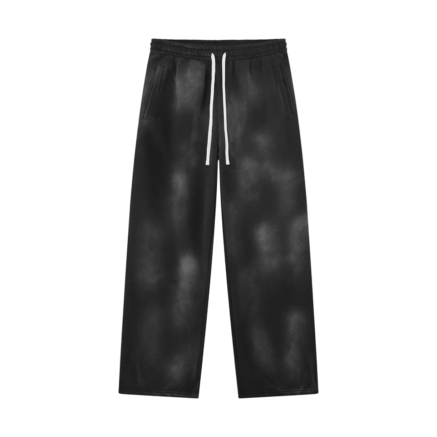 Sunfade Wide Leg Fleece Sweatpants