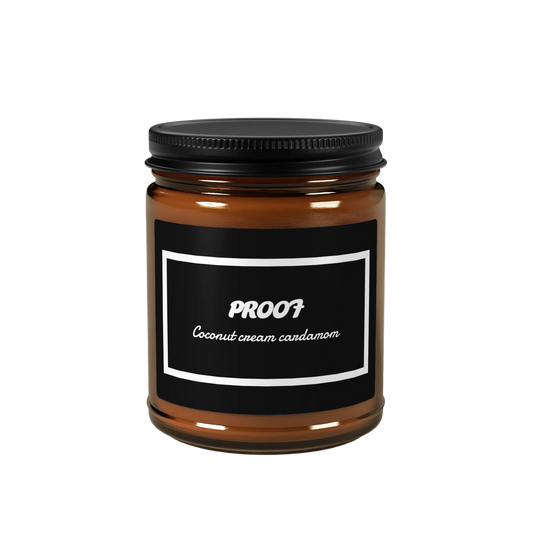 Coconut cream cardamom candle