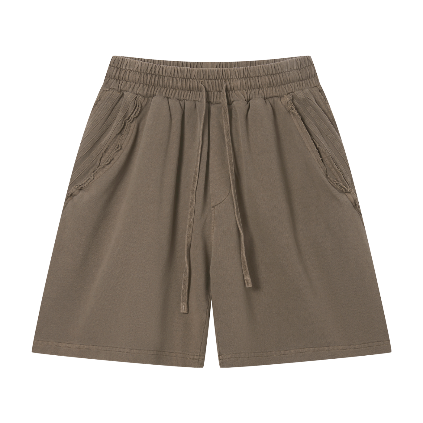 Vintage Wash Raw Edge Shorts