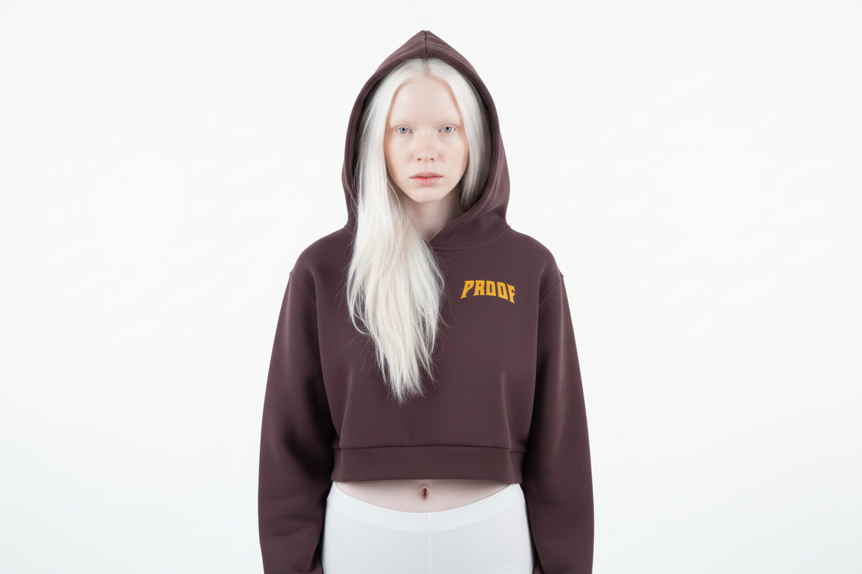 Essential Cropped Hoodie