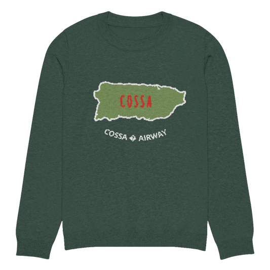 Knitted Cossa crew neck sweater