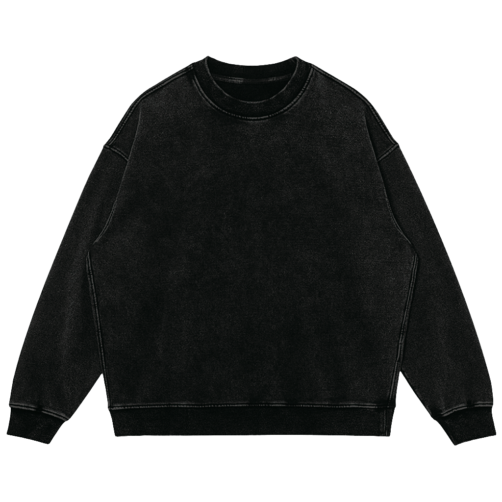 Active Heavyweight Oversized Faded Sweatshirt