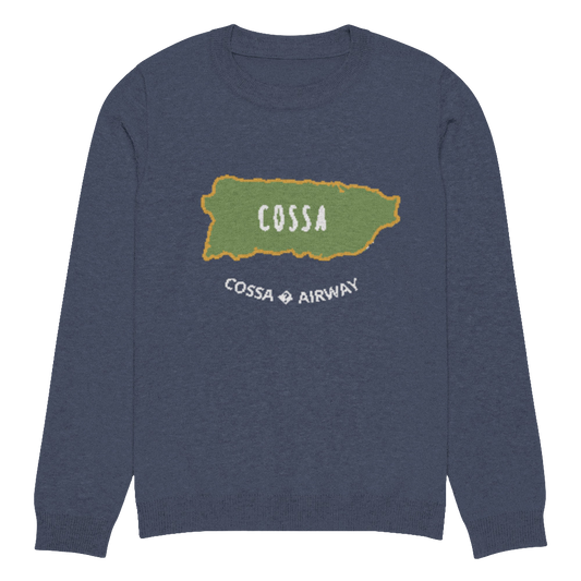 Knitted Cossa crew neck sweater