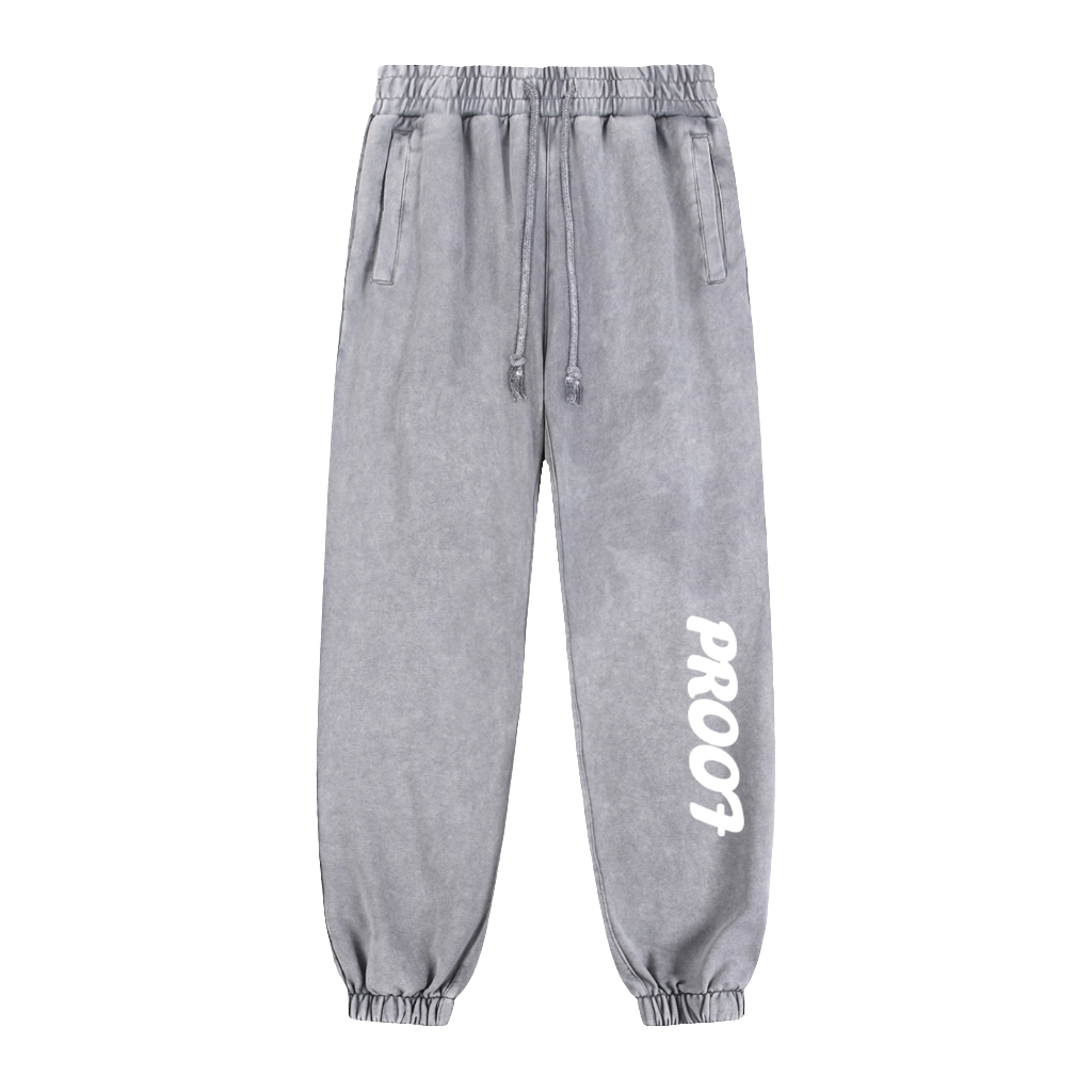 Snow Wash Jogged Sweatpants